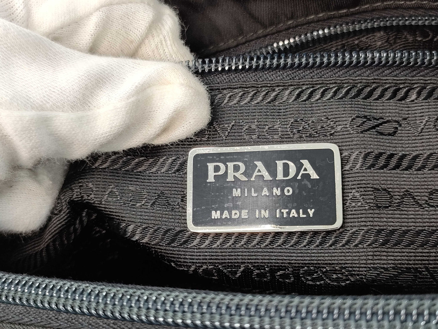 PRADA nylon handbag tote bag