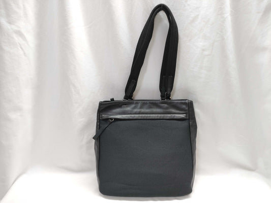 PRADA Canvas x Leather Handbag
