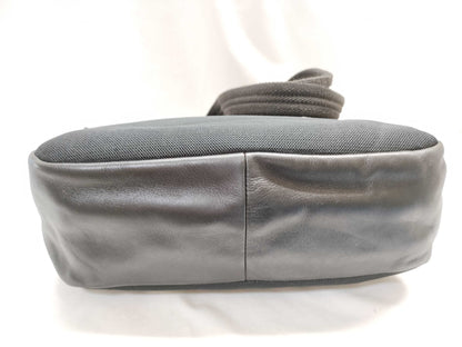 PRADA Canvas x Leather Handbag
