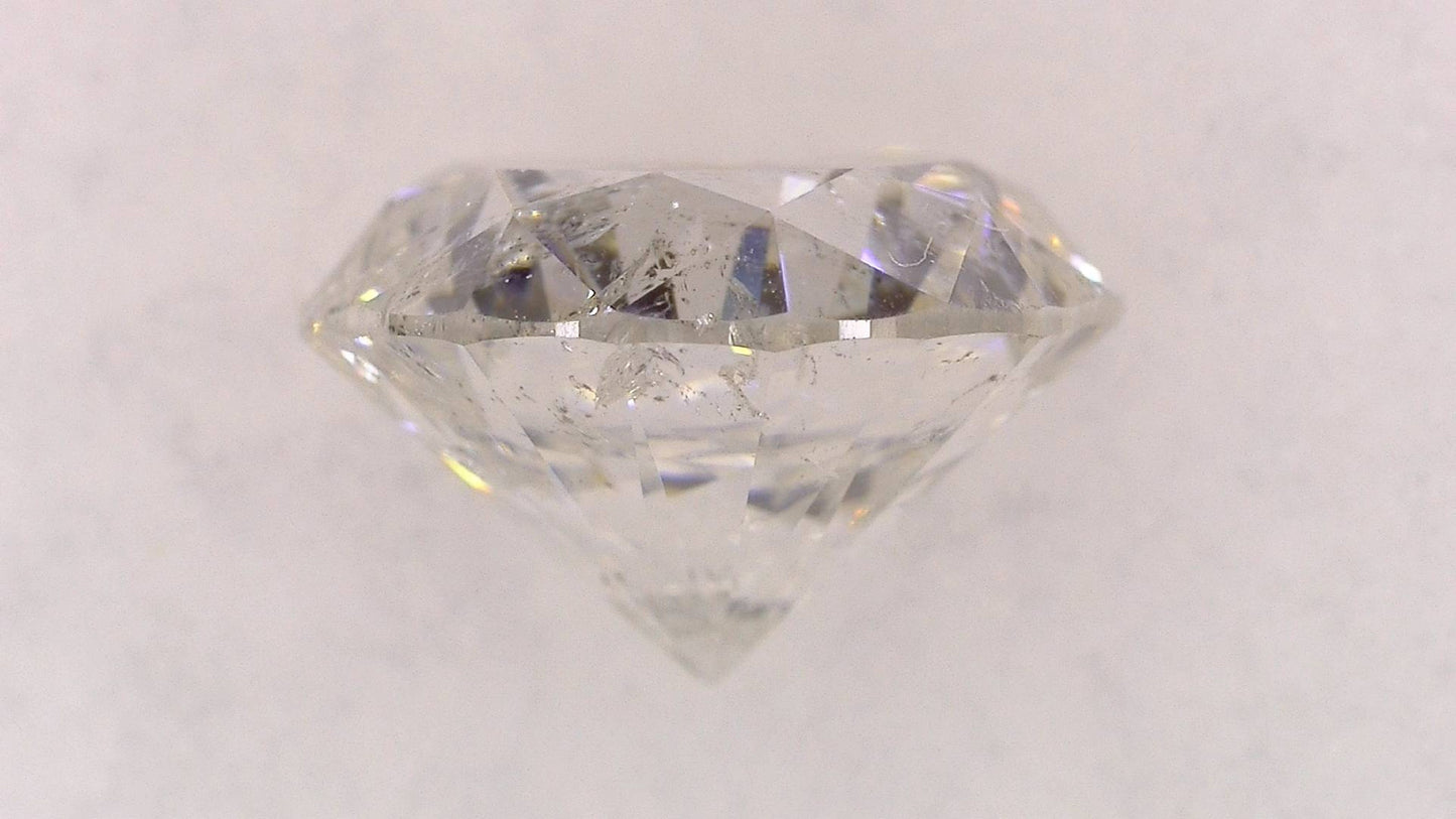 1.270ct H I-1 FAIR/GD/GD NONE NATURAL 6.73-6.81X4.32mm Diamond Loose