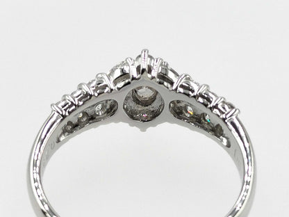 D0.258ct FD0.60ct PT900 4.5g Ring 