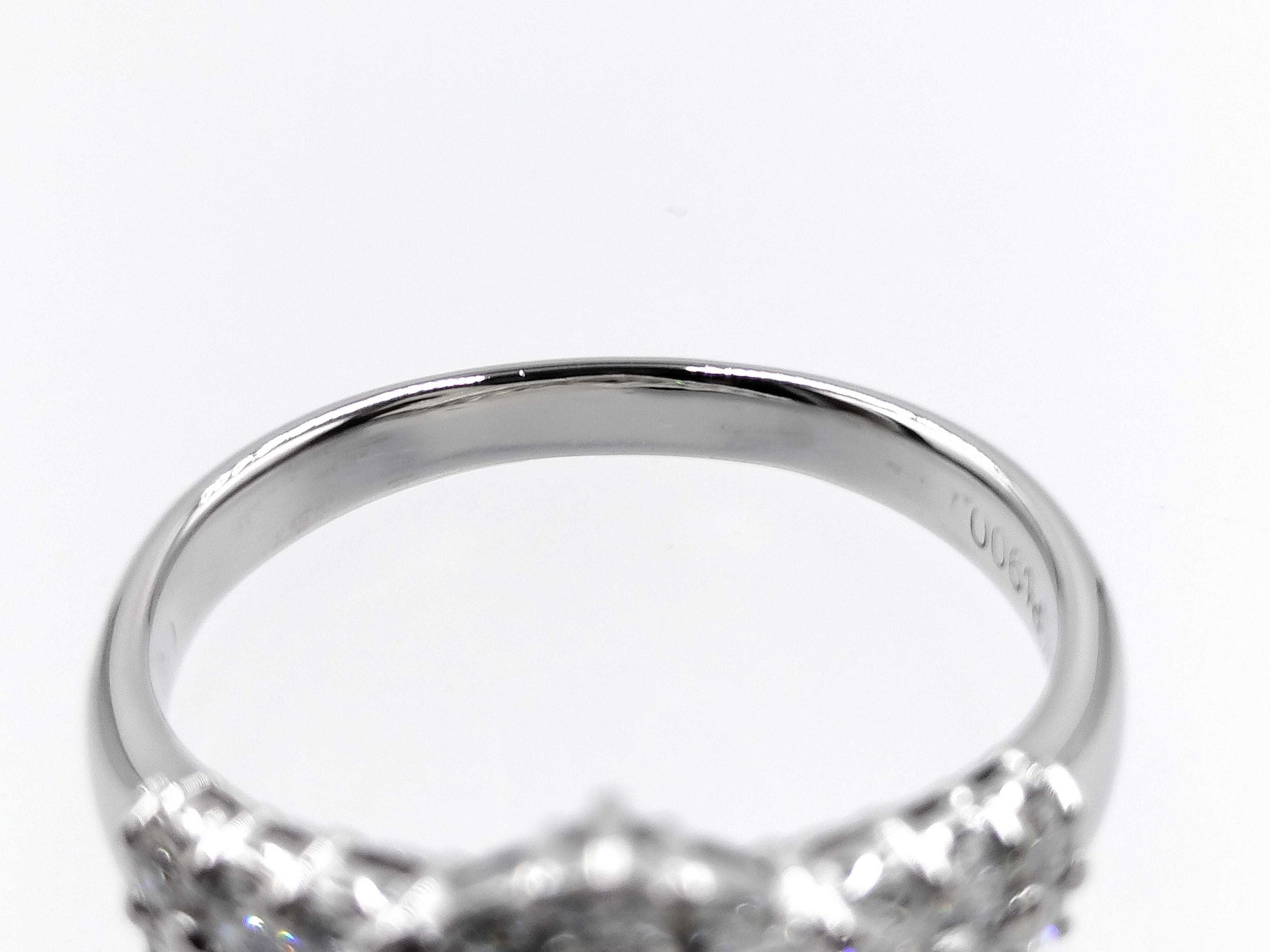 D0.258ct FD0.60ct PT900 4.5g Ring 