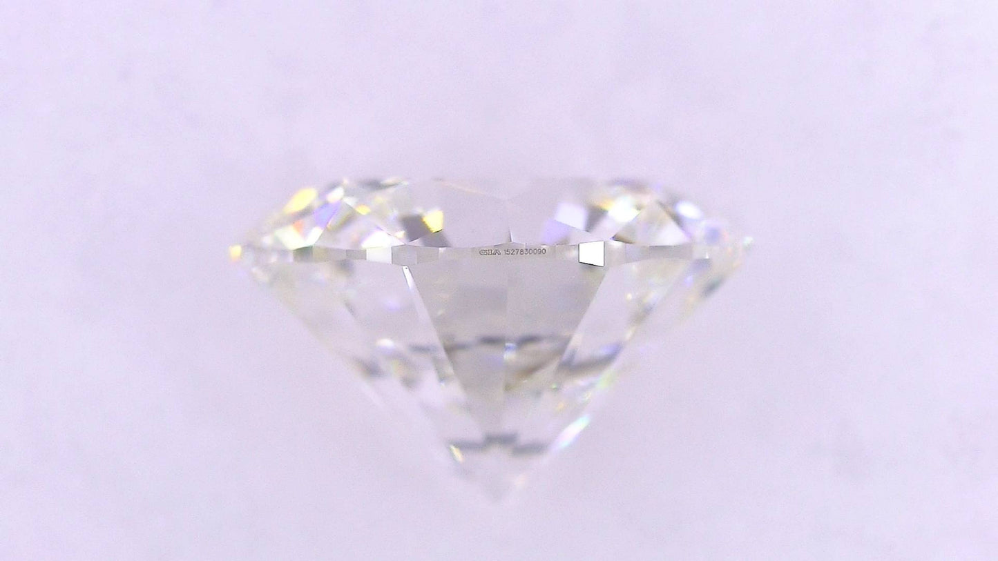 1.12ct G VVS-2 GOOD/VG/GD NONE NATURAL 6.62-6.72X4.19mm GIA Diamond Loose