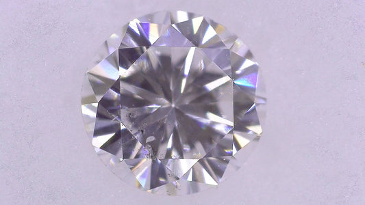 0.384ct E SI-2 GOOD/GD/FR NONE NATURAL 4.65-4.70X2.86mm Diamond Loose