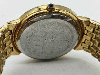 LZ 23K Gold Dial LZ-106 QZ Boys' Watch