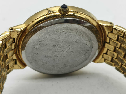 LZ 23K Gold Dial LZ-106 QZ Boys' Watch