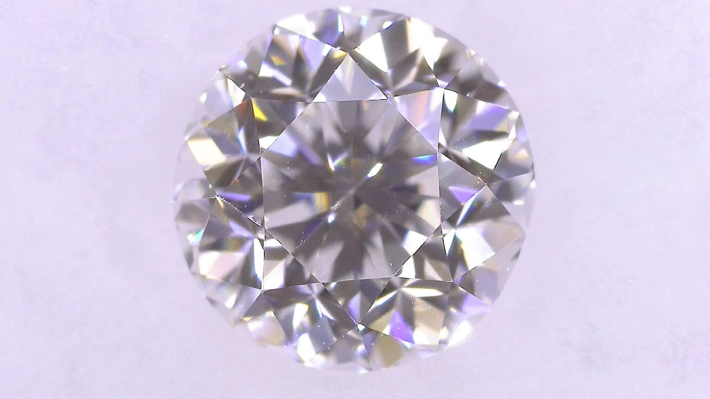 1.08ct E VVS-2 ****/VG/FR NONE NATURAL 6.07-6.28X4.43mm GIA Diamond Loose