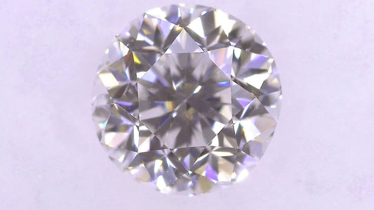 1.08ct E VVS-2 ****/VG/FR NONE NATURAL 6.07-6.28X4.43mm GIA Diamond Loose