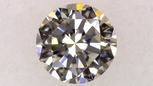 1.000ct H SI-1 GOOD/GD/GD FAINT NATURAL 6.34-6.40X3.85mm Loose Diamond