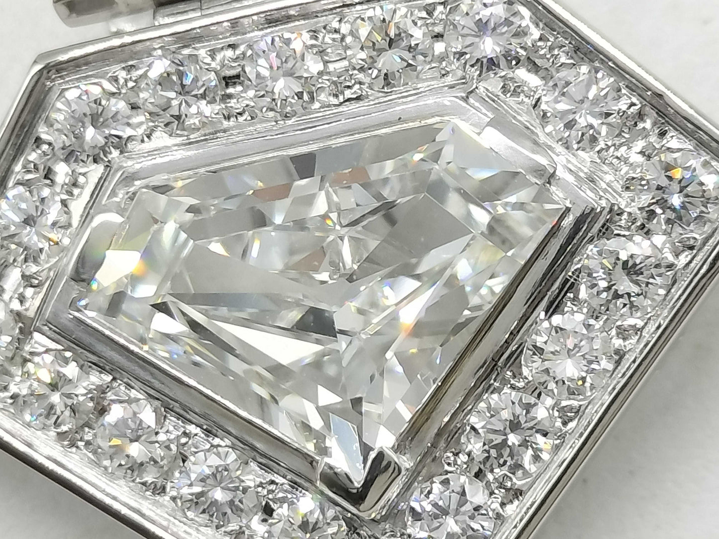 D2.004ct D0.30ct FD0.60ct Diamond PT900 33.6g Necklace 