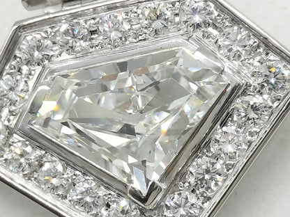 D2.004ct D0.30ct FD0.60ct Diamond PT900 33.6g Necklace 