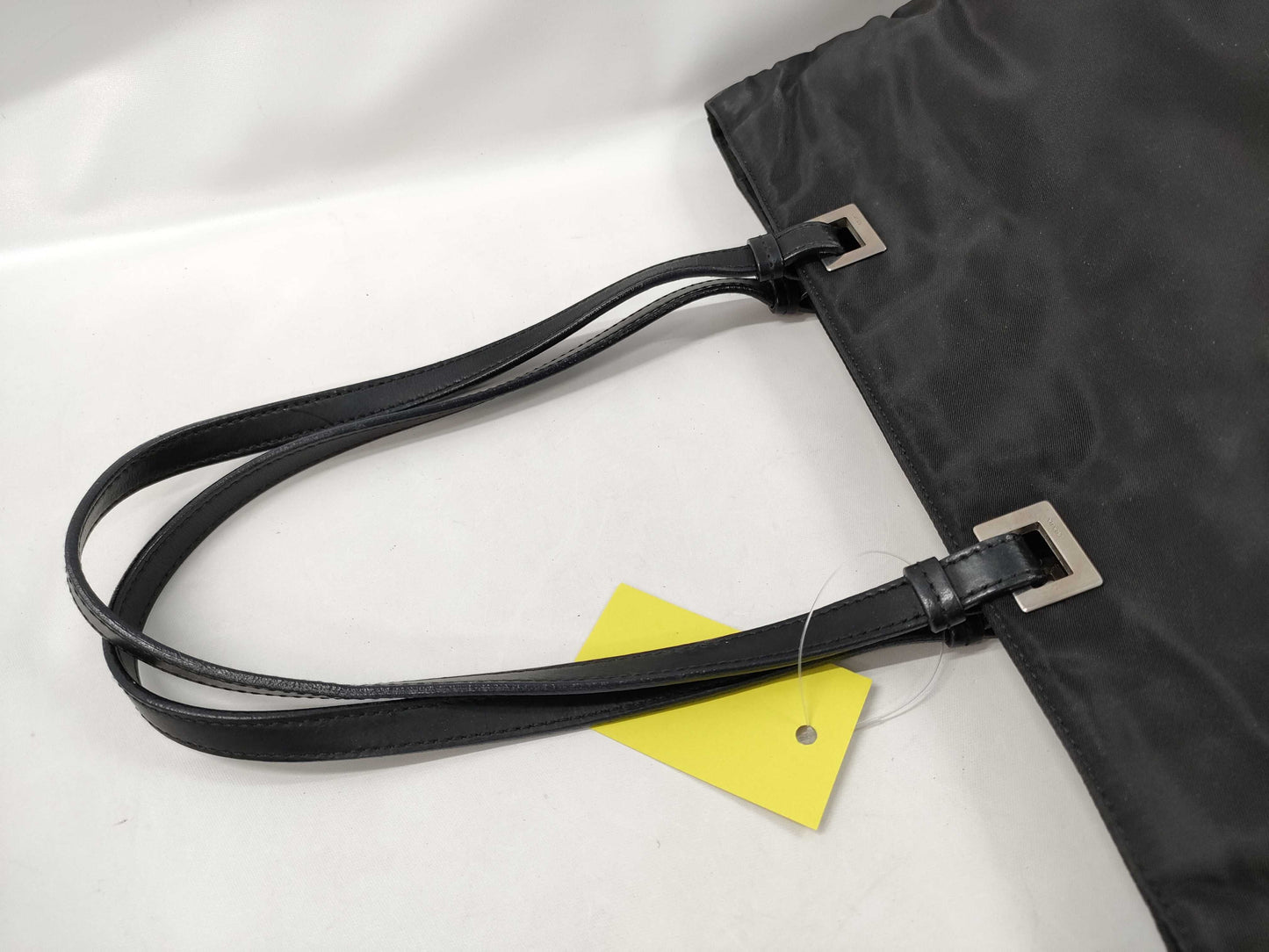 PRADA nylon tote bag, black