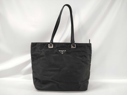 PRADA nylon tote bag, black