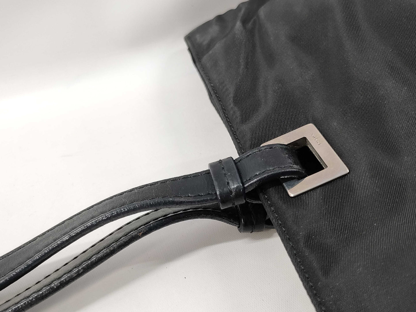 PRADA nylon tote bag, black