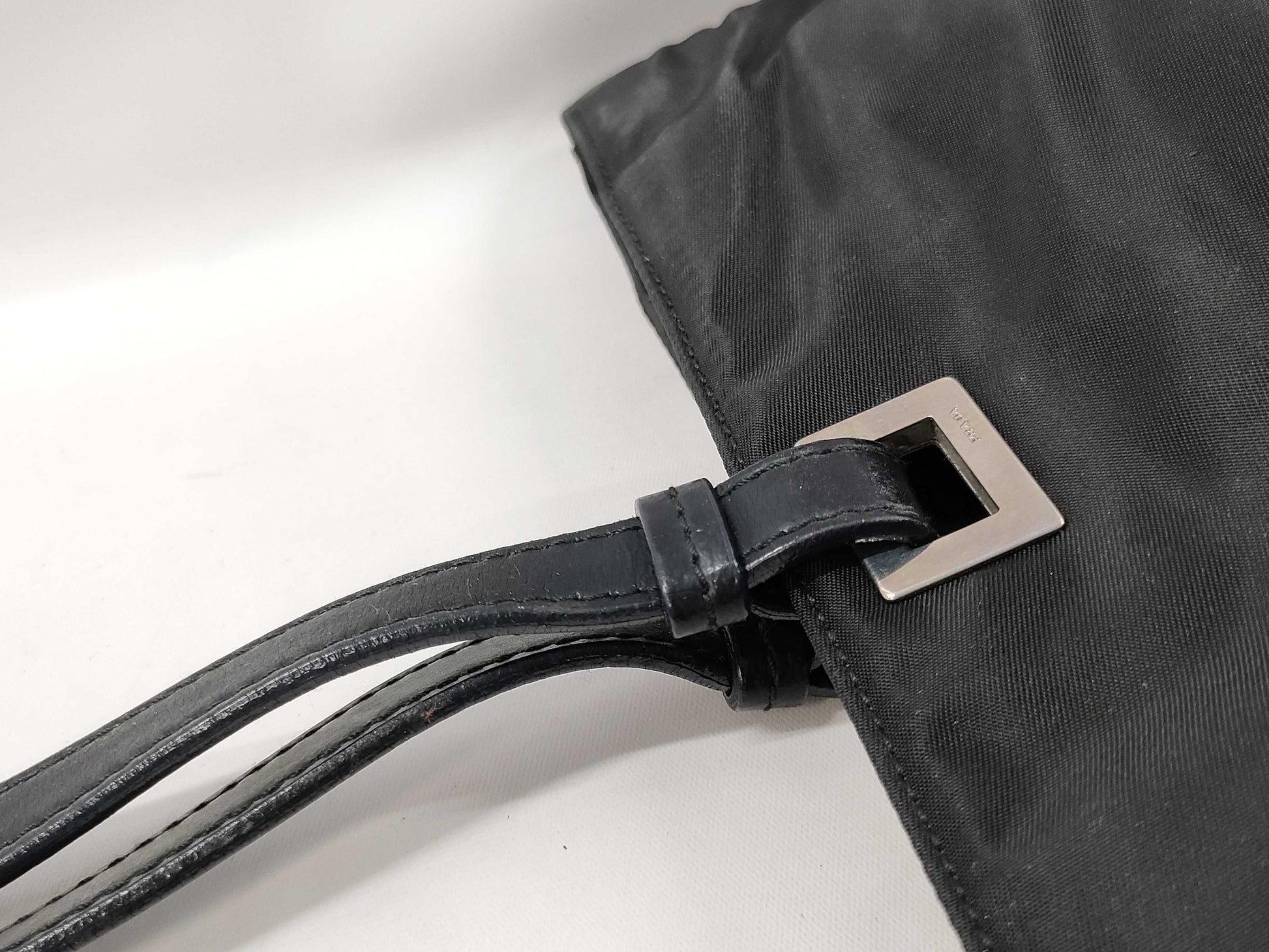 PRADA nylon tote bag, black