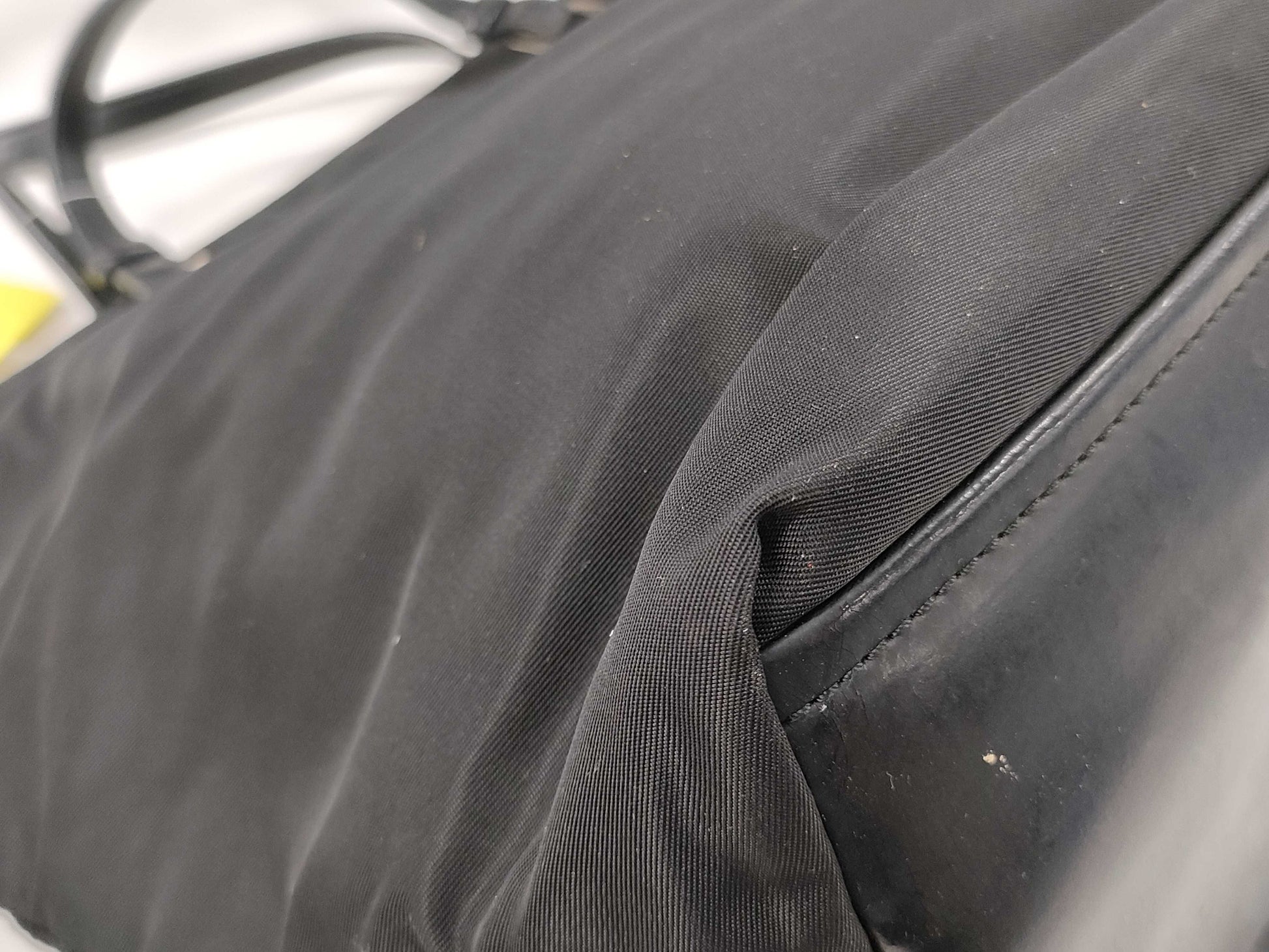PRADA nylon tote bag, black