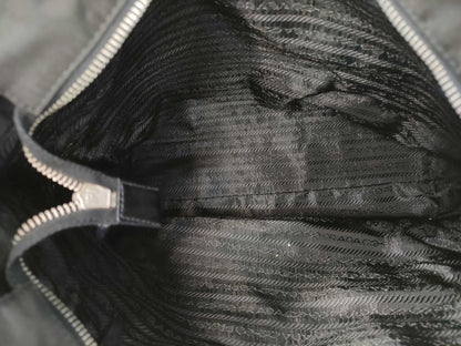 PRADA nylon tote bag, black