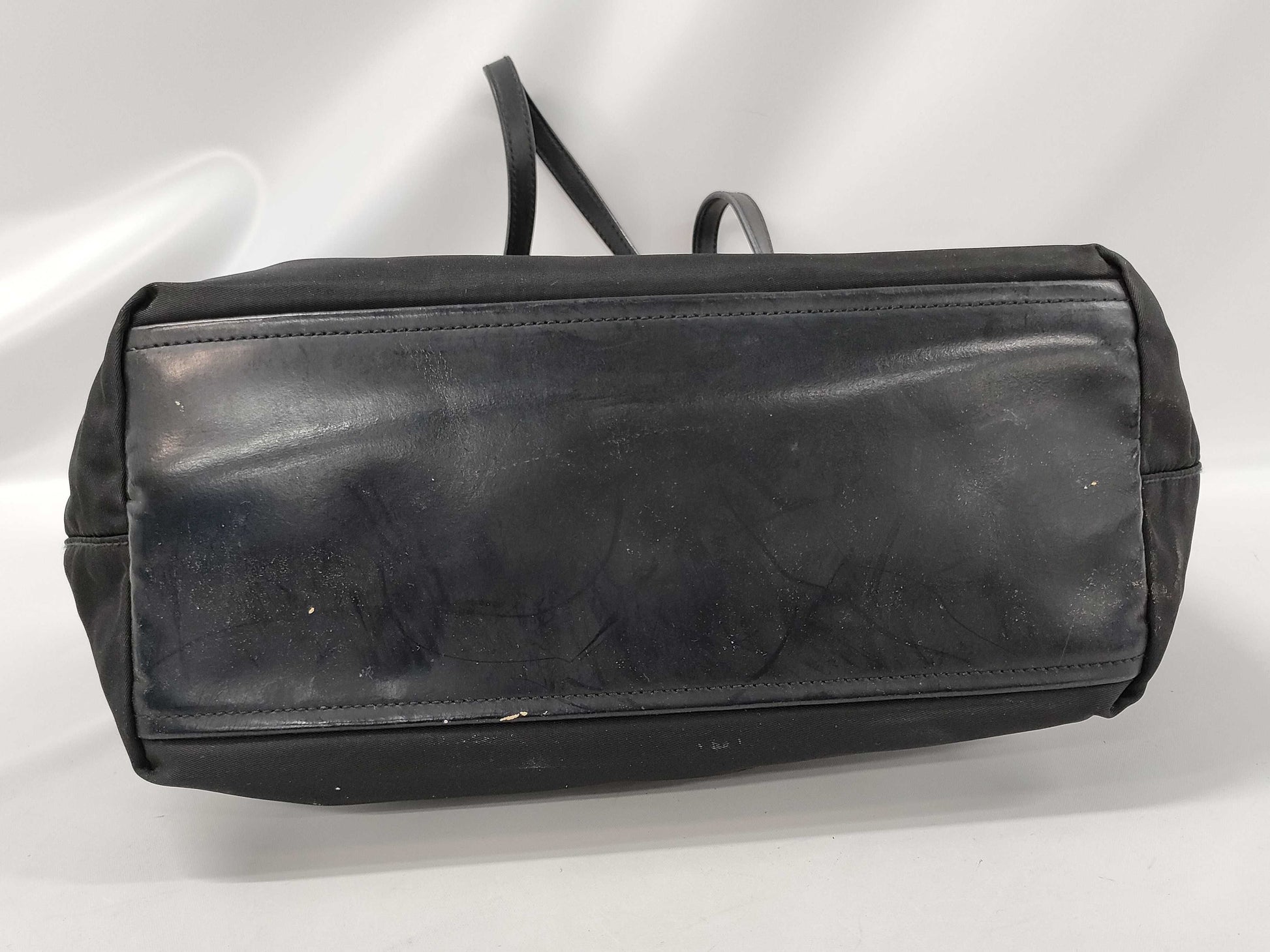 PRADA nylon tote bag, black