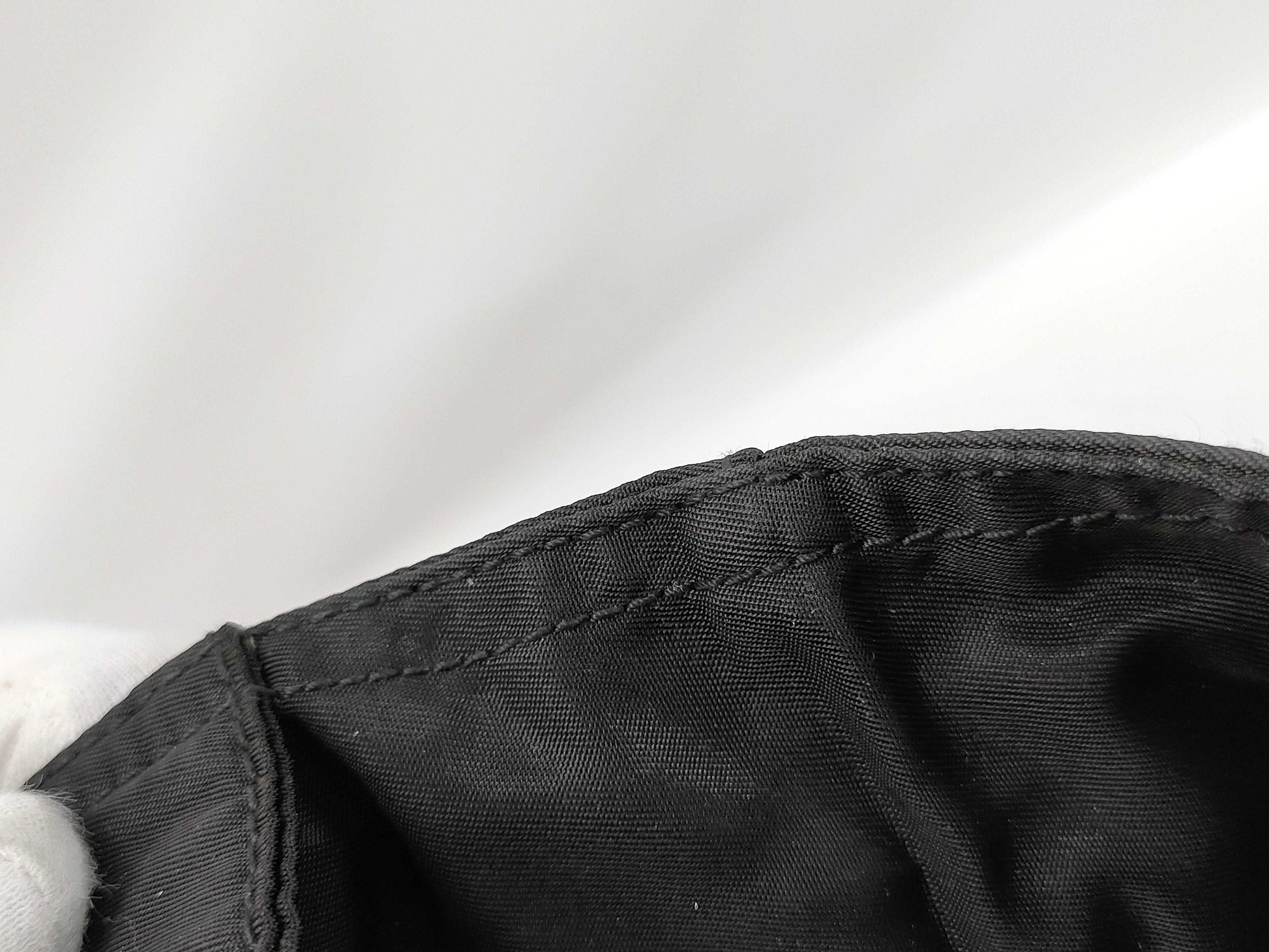 PRADA nylon tote bag, black