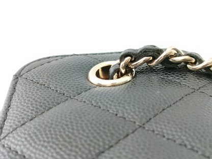 CHANEL #31 Caviar Skin Mini Vanity Chain Bag