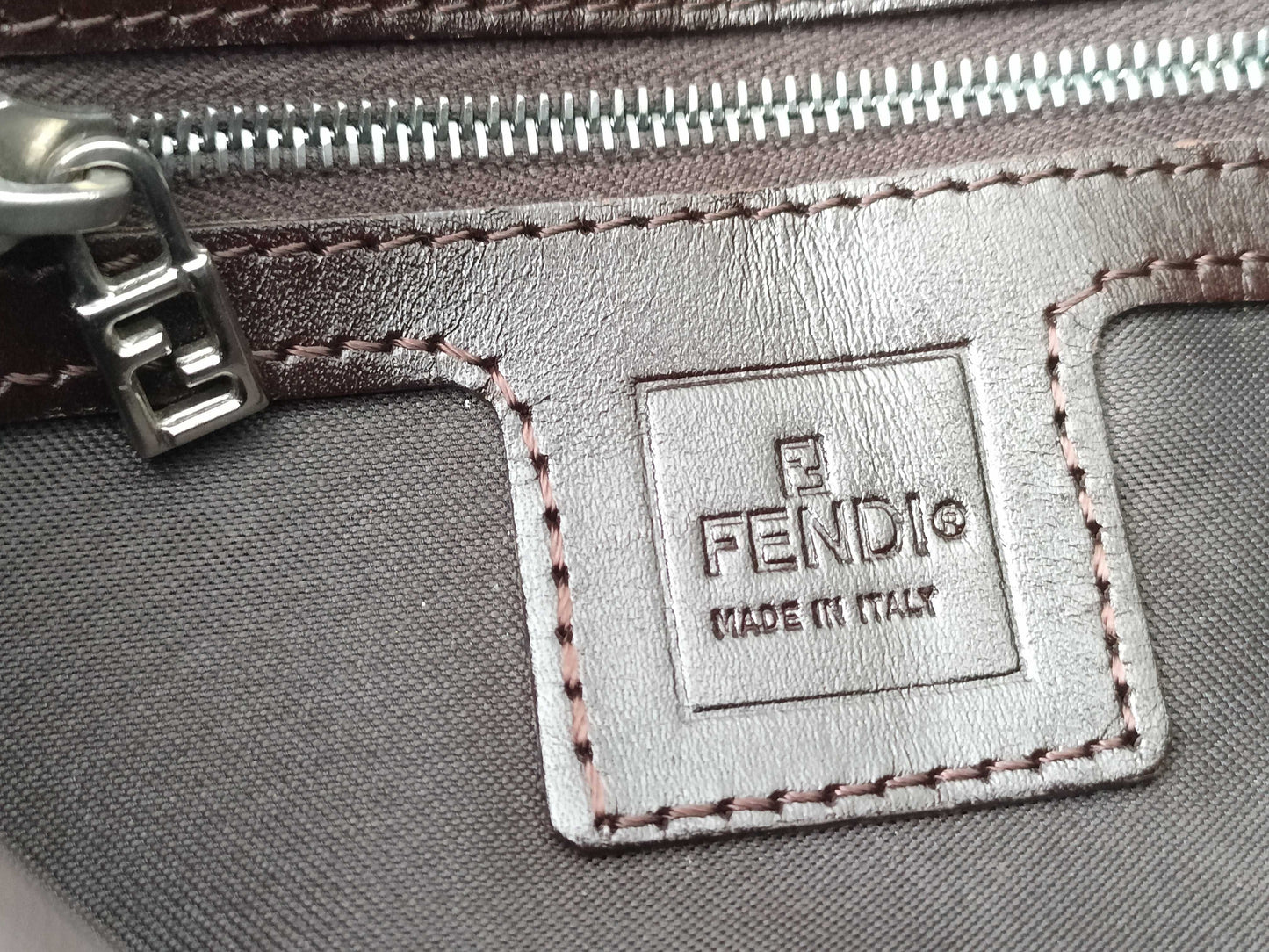 FENDI Zucca pattern bucket shoulder bag
