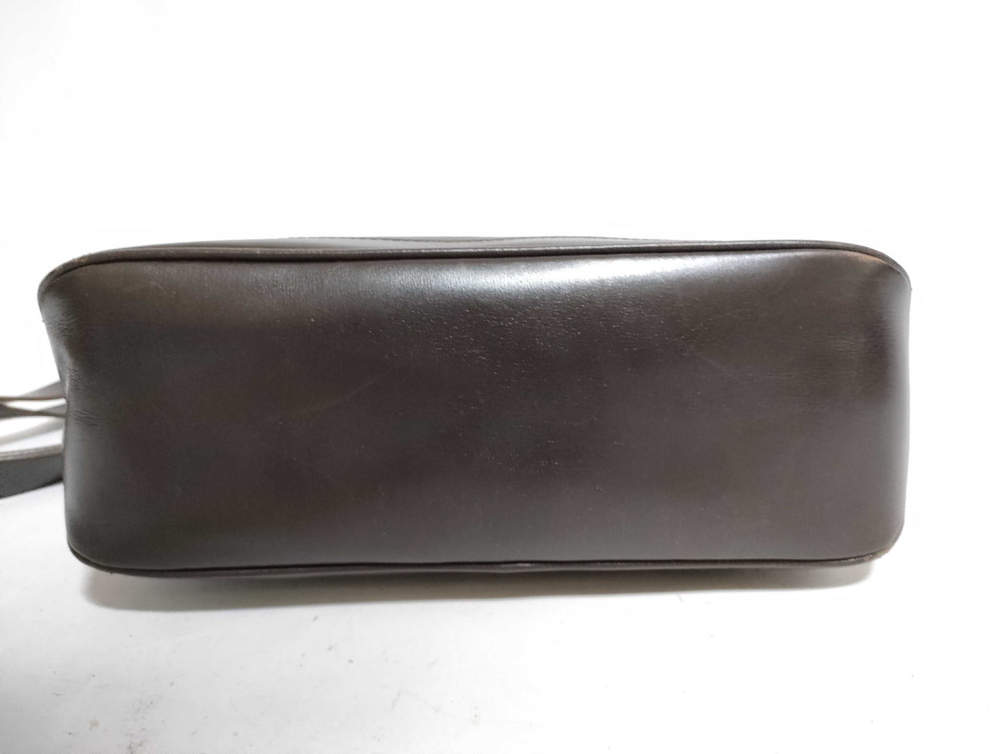 CELINE Leather Shoulder Bag Brown Shoulder Bag
