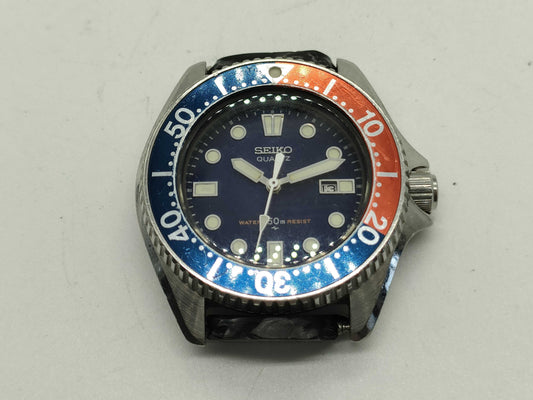 SEIKO 2625-001B 012296 Navy Dial Quartz Movement Women's Watch 
