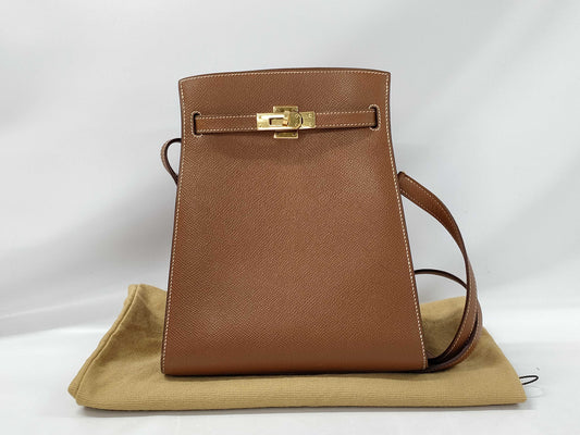 HERMES Kelly Kelly Sport PM Couchvel GD Hardware Shoulder Bag