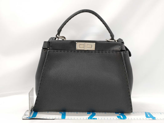 FENDI Selleria black handbag with ST