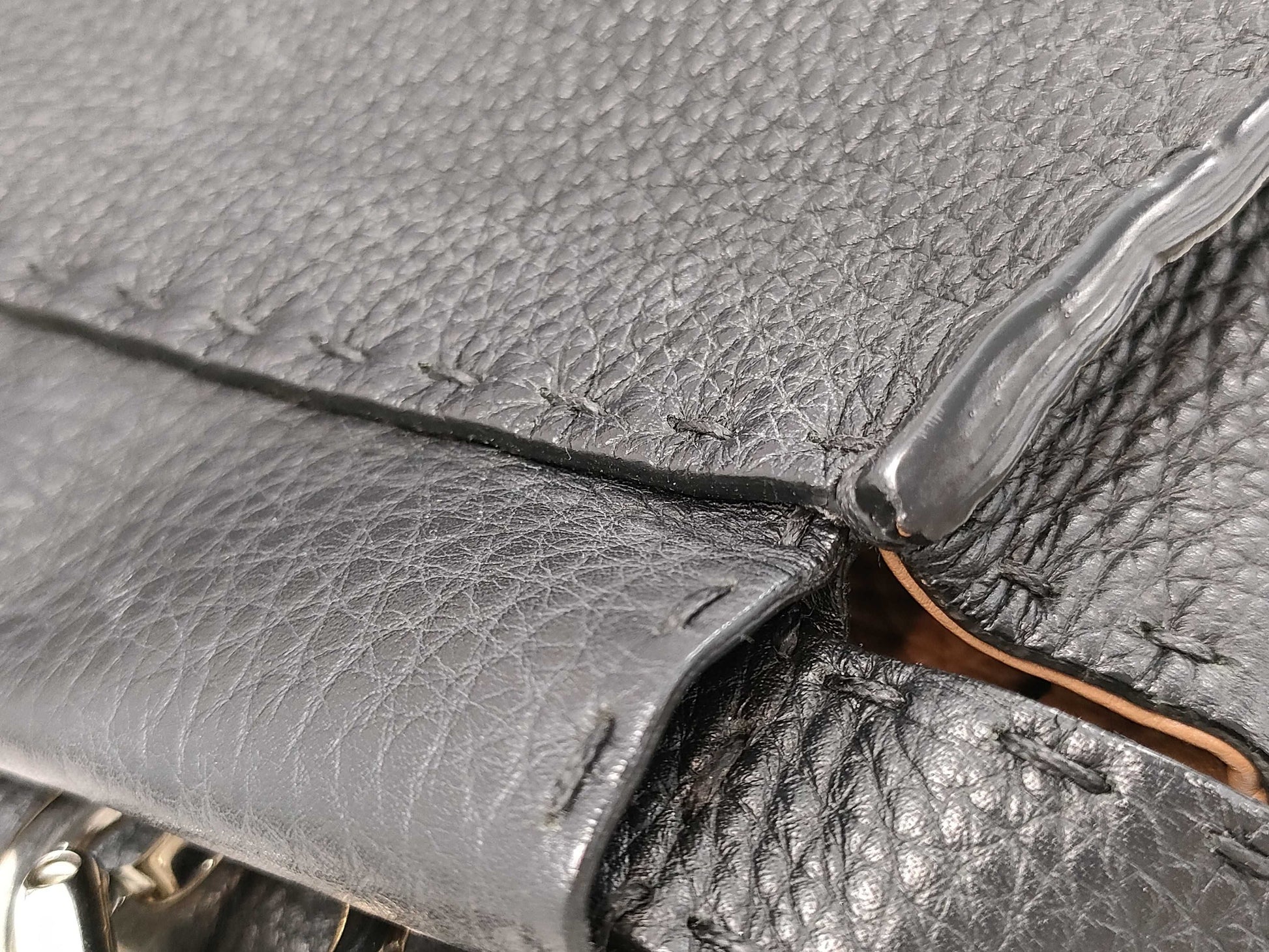 FENDI Selleria black handbag with ST