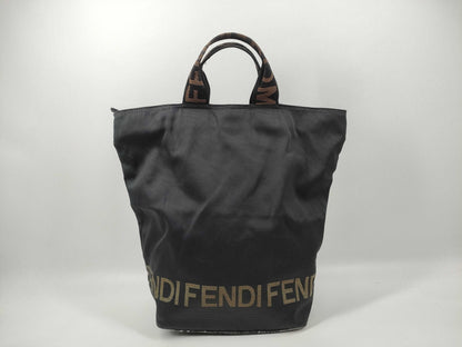 FENDI nylon bag, bottom piping condition considered, handbag