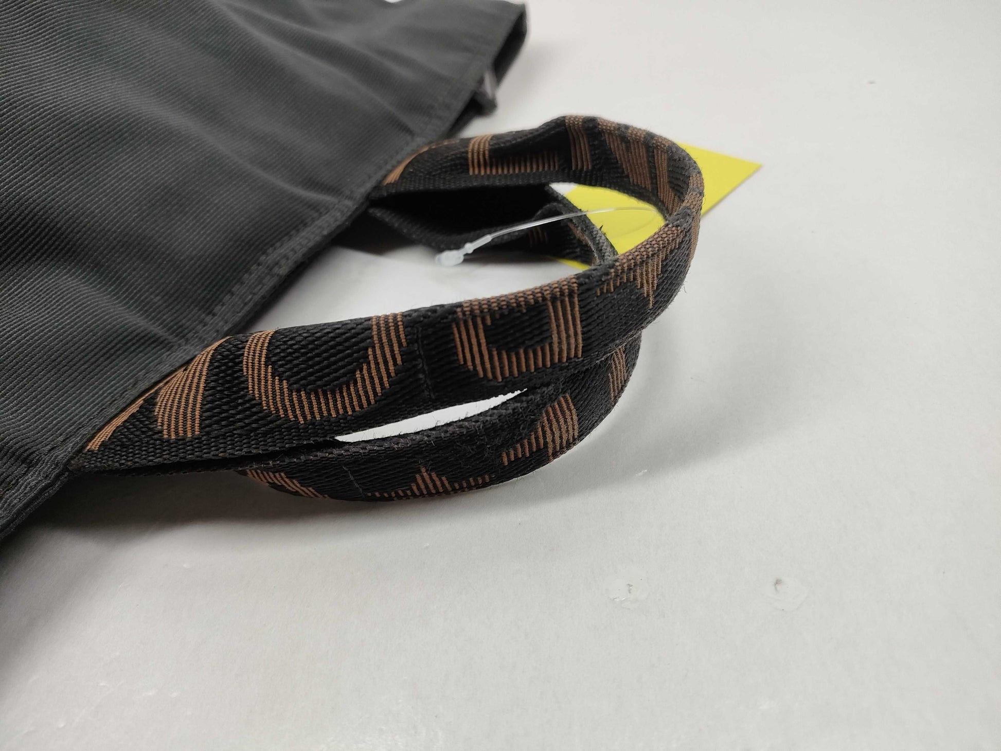 FENDI nylon bag, bottom piping condition considered, handbag