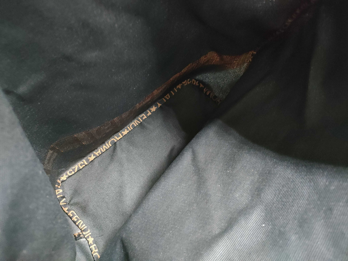 FENDI nylon bag, bottom piping condition considered, handbag