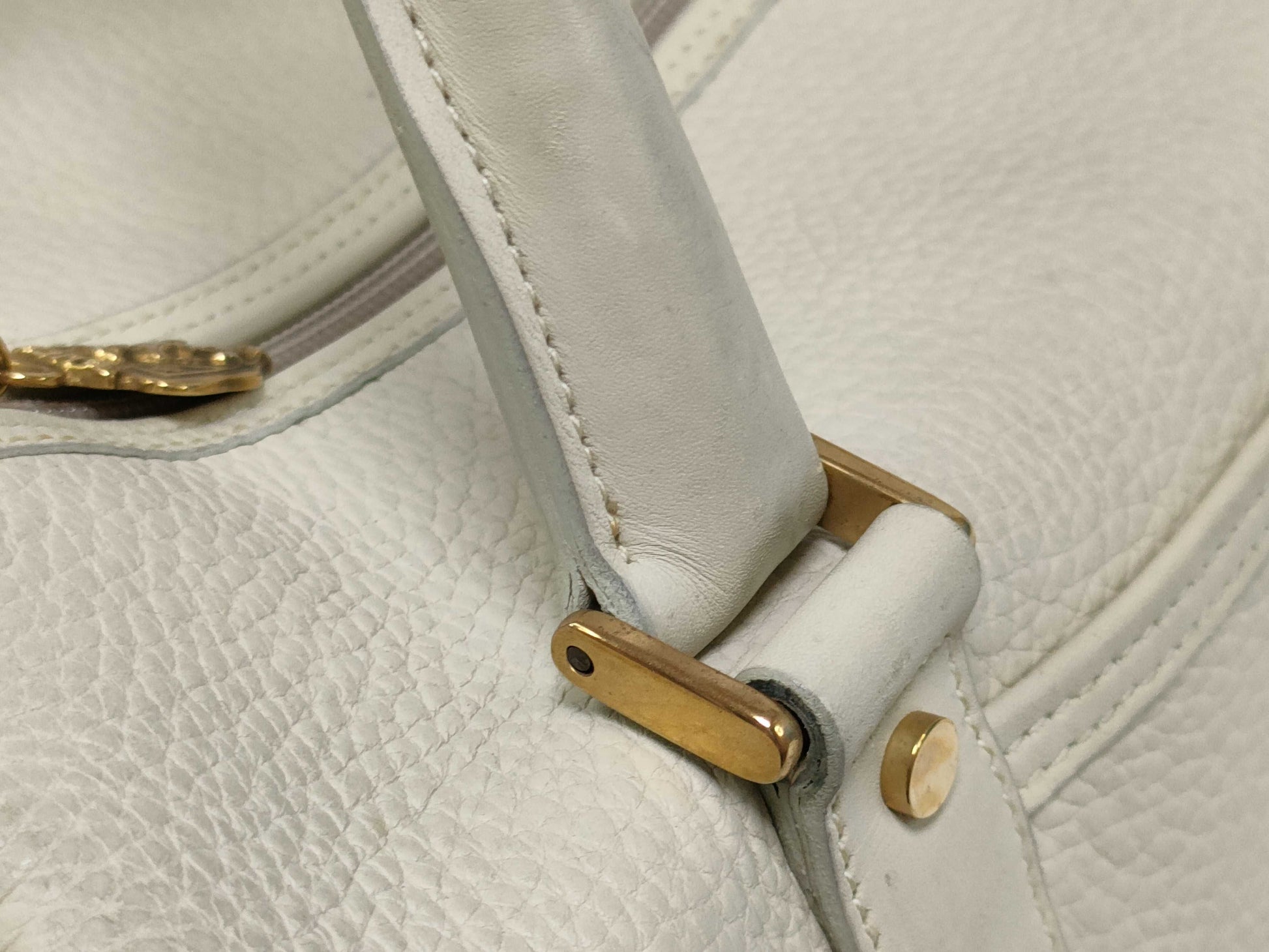 GUCCI Old Gucci Leather Handbag 000 101 0140 Handbag