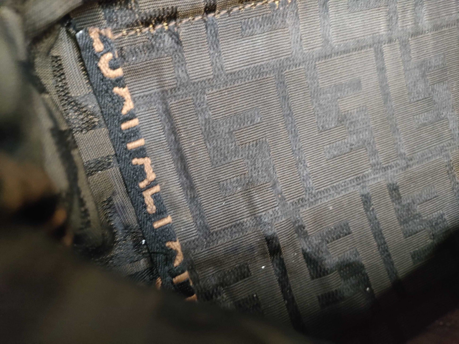 FENDI Zucca pattern handbag