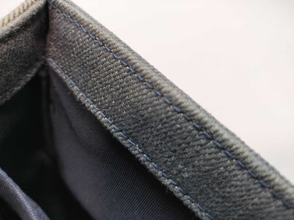 CHANEL Boy Chanel Chevron Denim Shoulder Bag 20862150