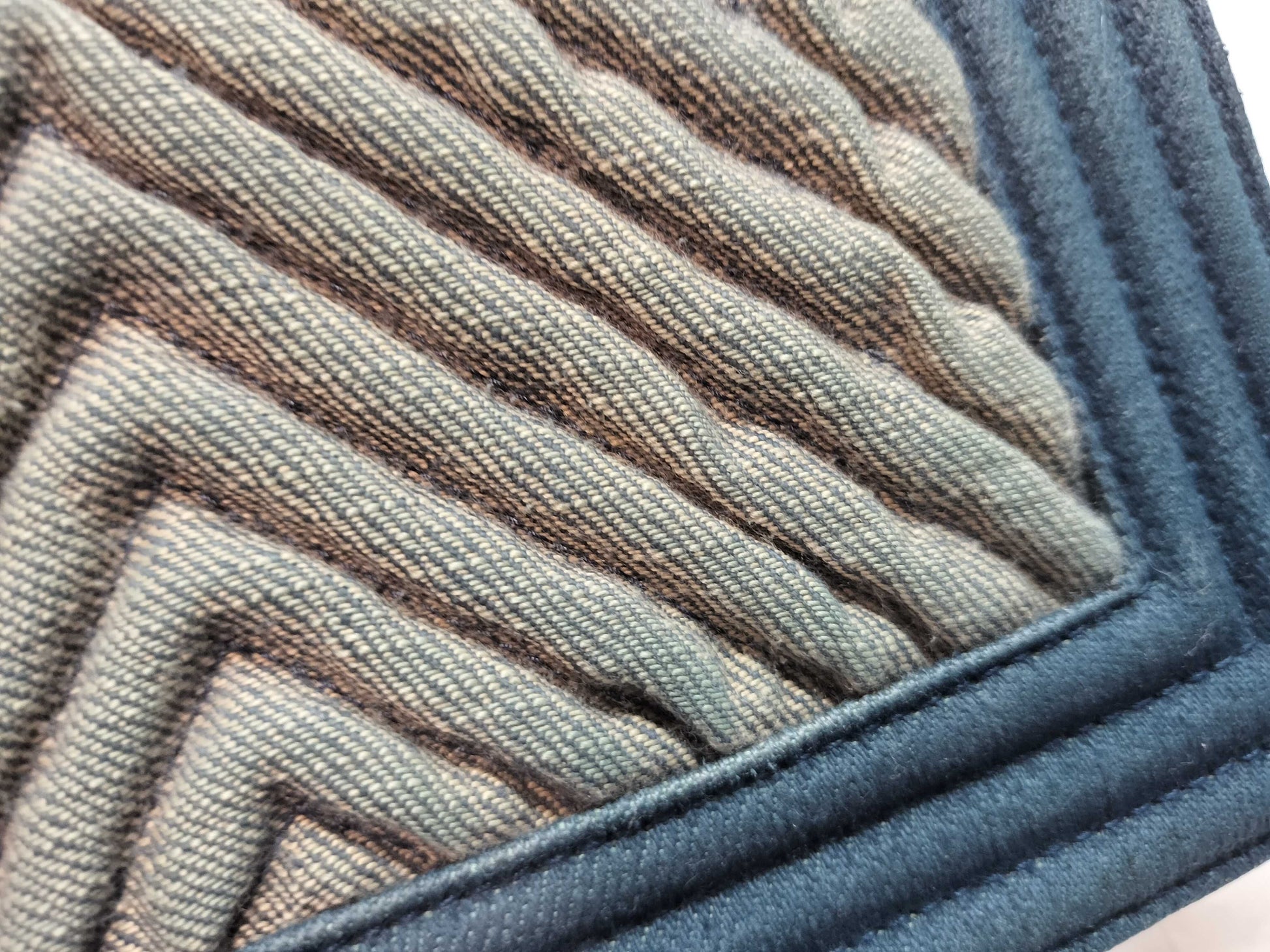 CHANEL Boy Chanel Chevron Denim Shoulder Bag 20862150
