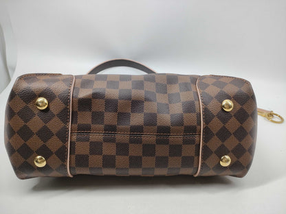 LOUIS VUITTON N41556 Damier Kaisa Hobo/Rose Ballerine Shoulder Bag