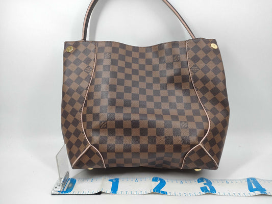 LOUIS VUITTON N41556 Damier Kaisa Hobo/Rose Ballerine Shoulder Bag