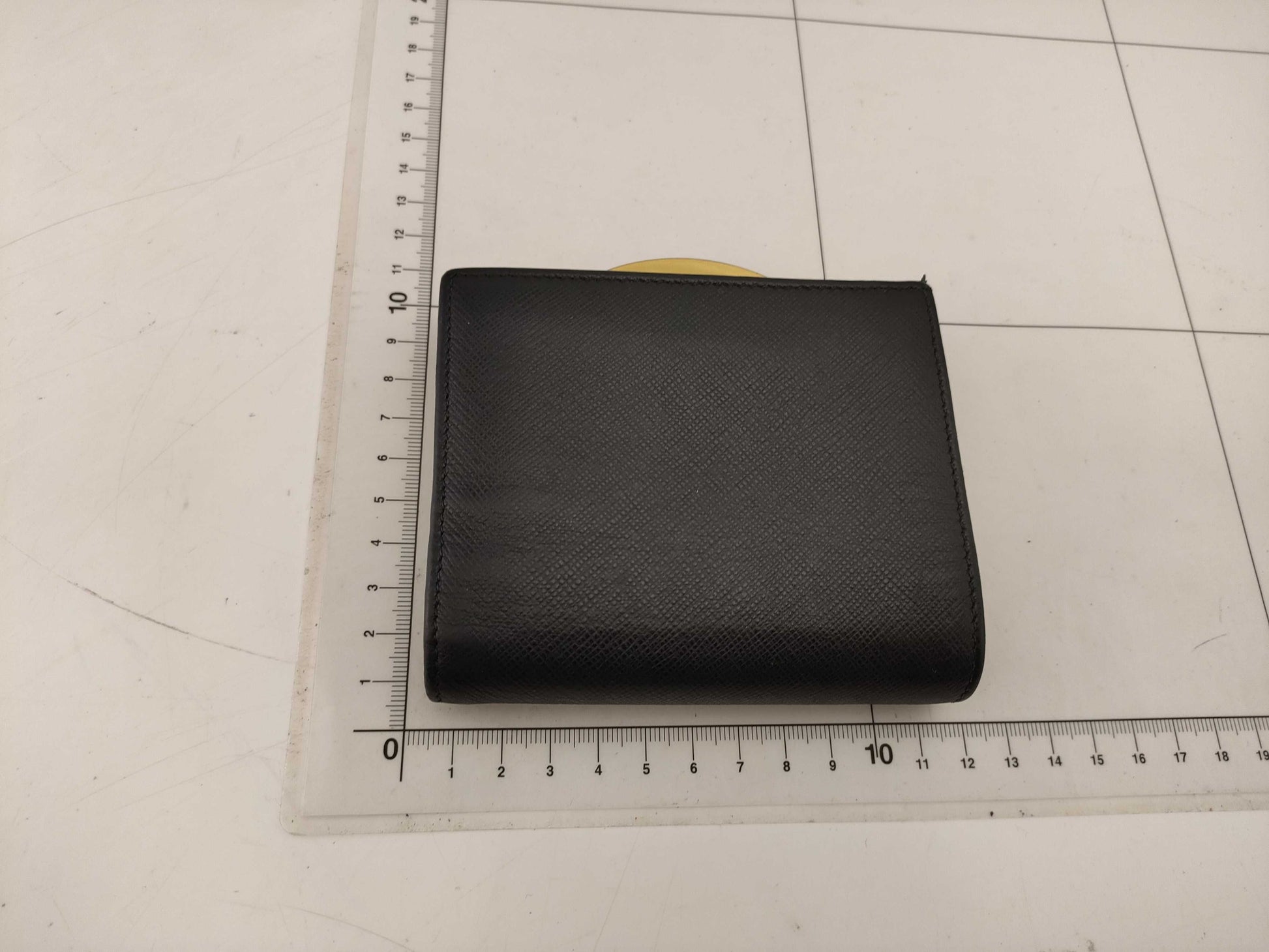 PRADA Saffiano Compact Wallet