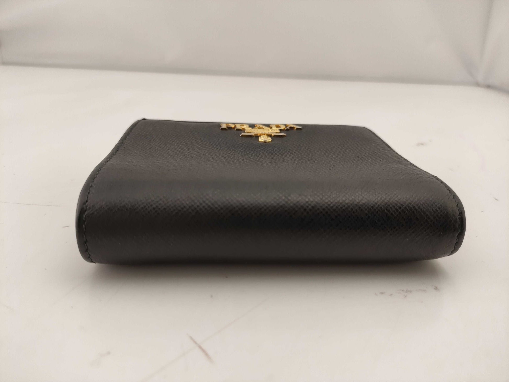 PRADA Saffiano Compact Wallet