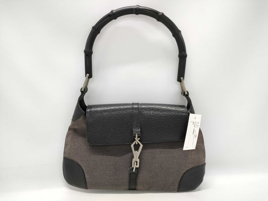 GUCCI Bamboo 001.4096 One-Shoulder Handbag