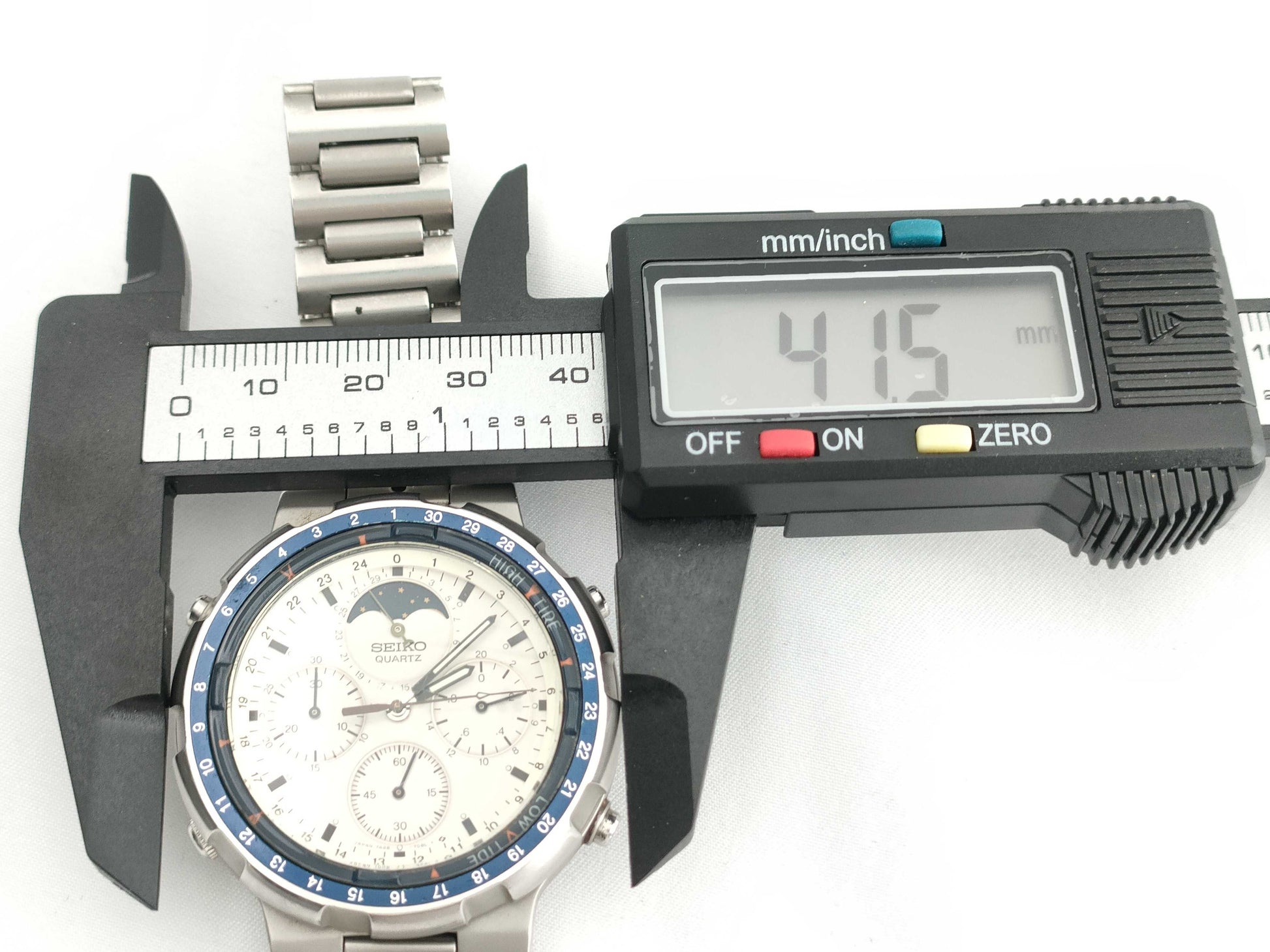 SEIKO 7A48-7050 Fishing Master 520740 Quartz Men's Watch