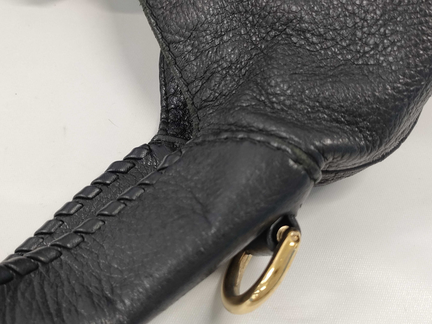 GUCCI Jackie Leather Shoulder Bag 246907