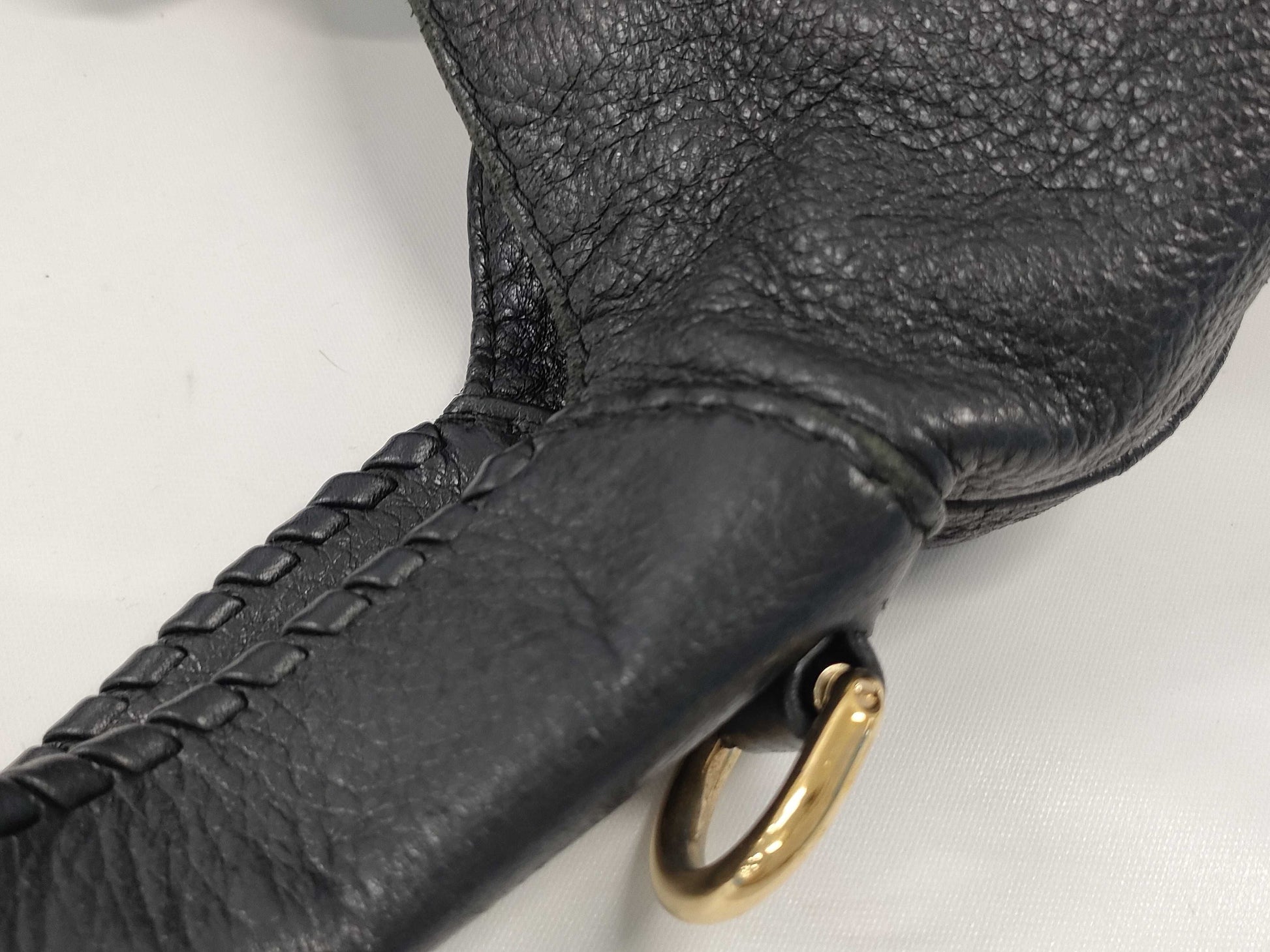 GUCCI Jackie Leather Shoulder Bag 246907