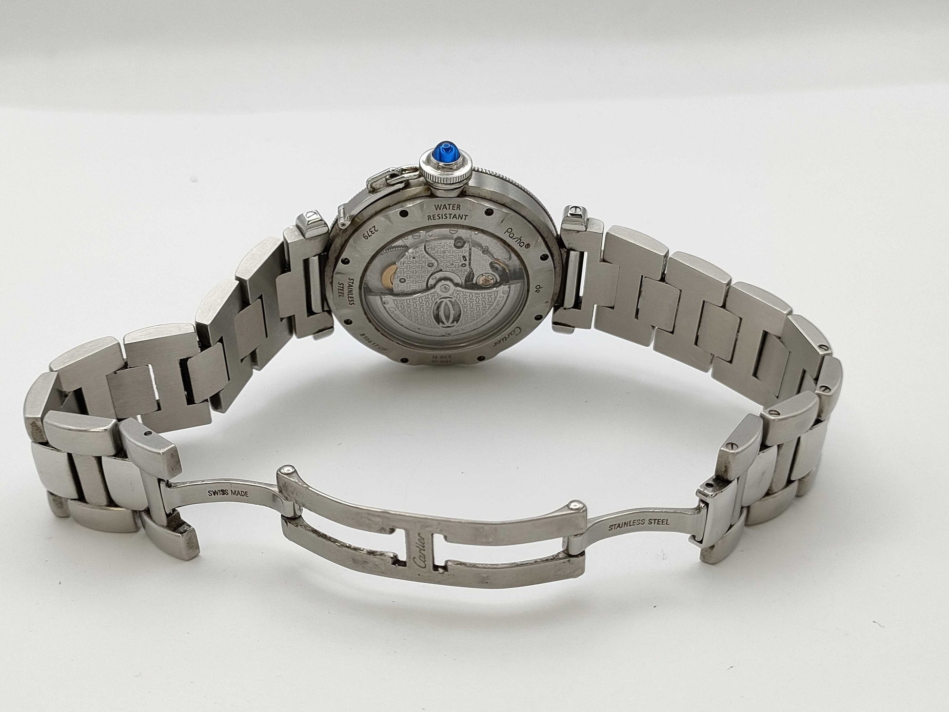 Cartier Pasha Grid W31059H3 2379 816617UF Automatic Men's Watch