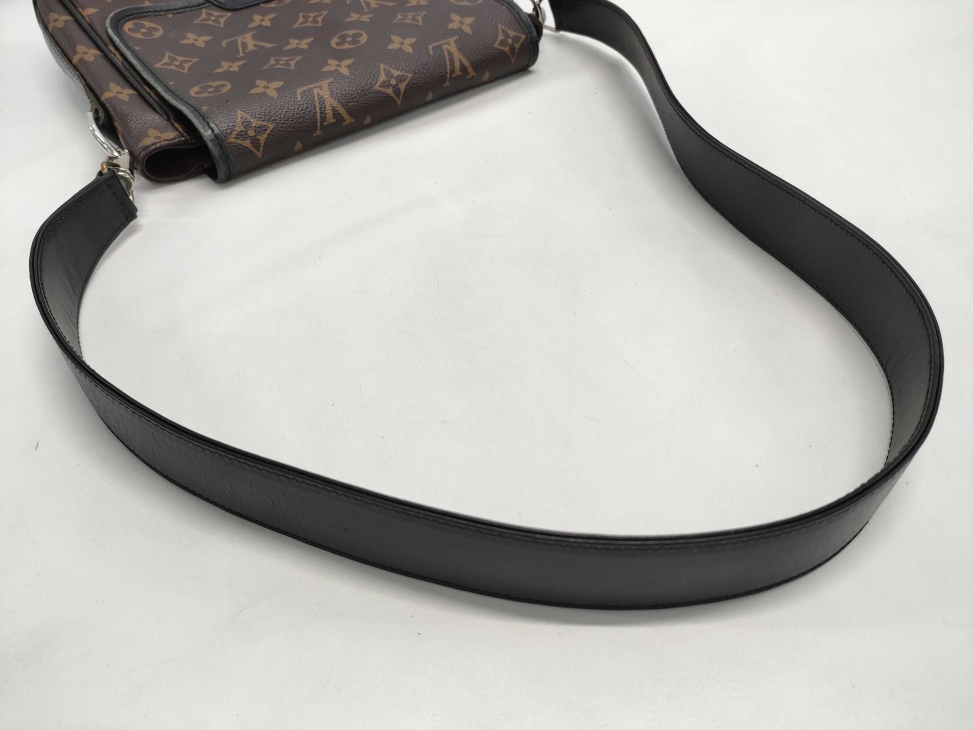 LOUIS VUITTON Monogram Macassar Buzz PM Shoulder Bag