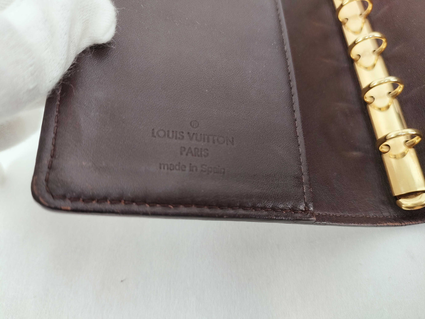 LOUIS VUITTON Vernis Agenda PM Notebook Cover