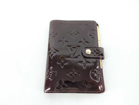 LOUIS VUITTON Vernis Agenda PM Notebook Cover