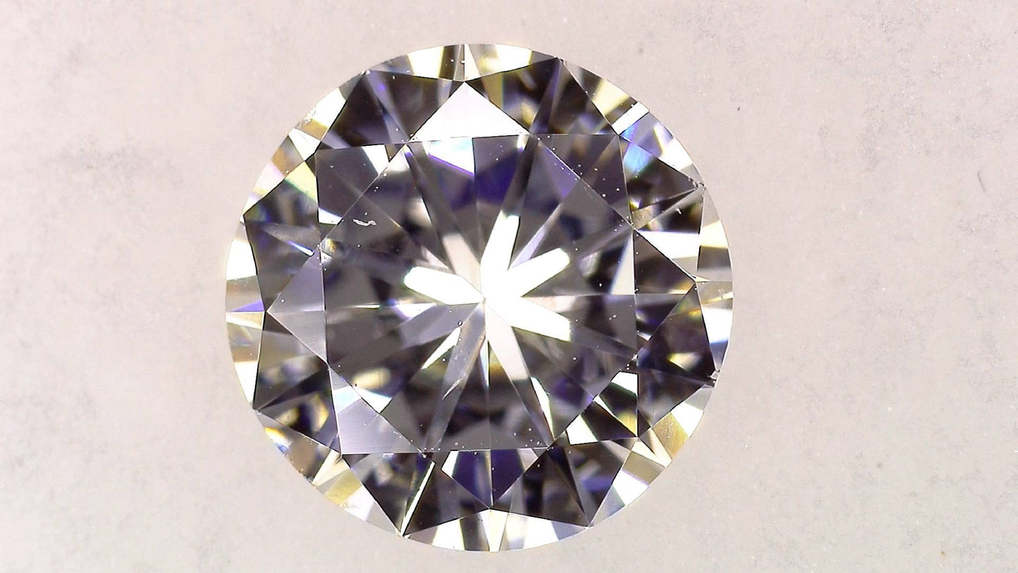 0.806ct D VS-2 GOOD/GD/GD NONE NATURAL 5.99-6.09X3.57mm Loose Diamond
